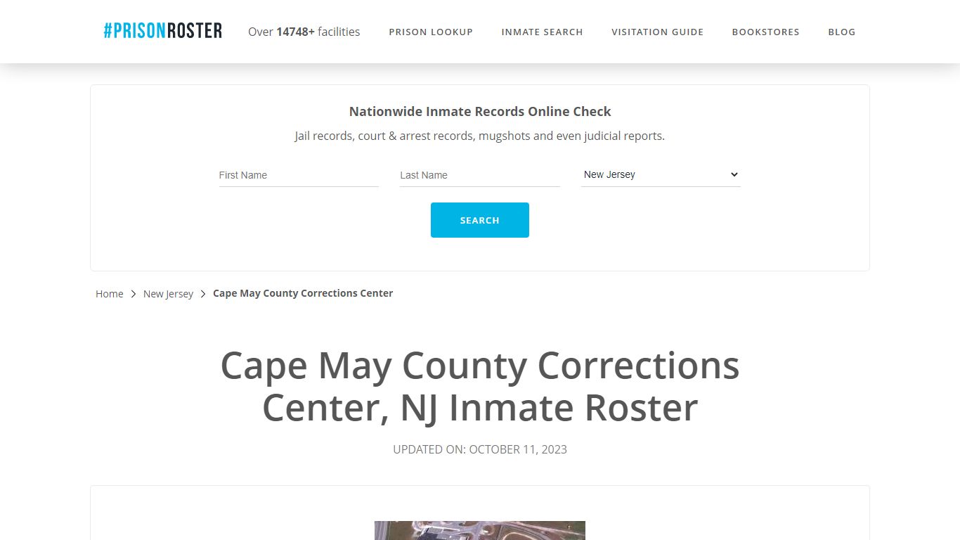 Cape May County Corrections Center, NJ Inmate Roster - Prisonroster